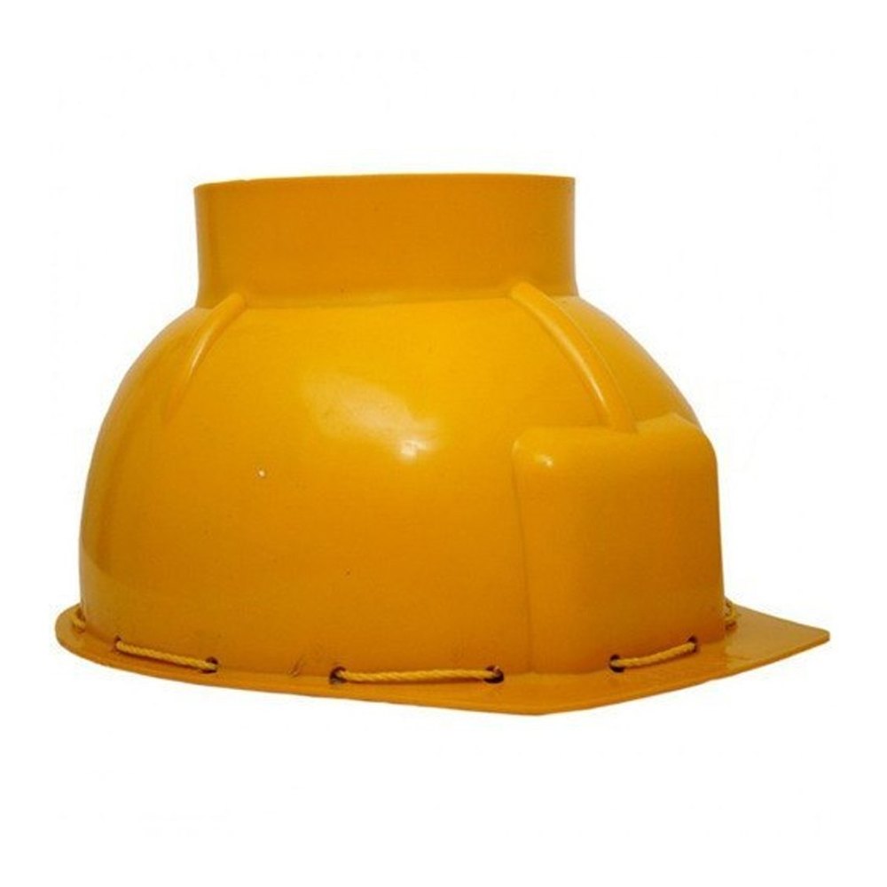 Yellow Loader Safety Helmet, For Industrial, Construction, Size: Large