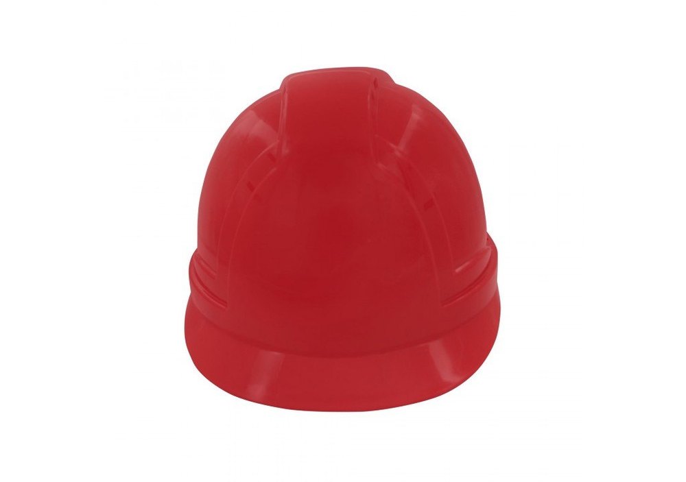 Polycarbonate Red Perf Xprss-P Y-Shield Vented Safety Helmet, For Industrial, Construction, Size: Free Size