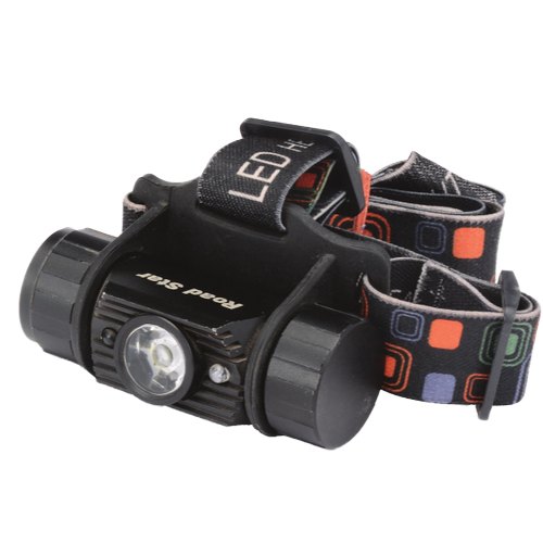 Road Star Aluminum LED Head Lamp With Sensor