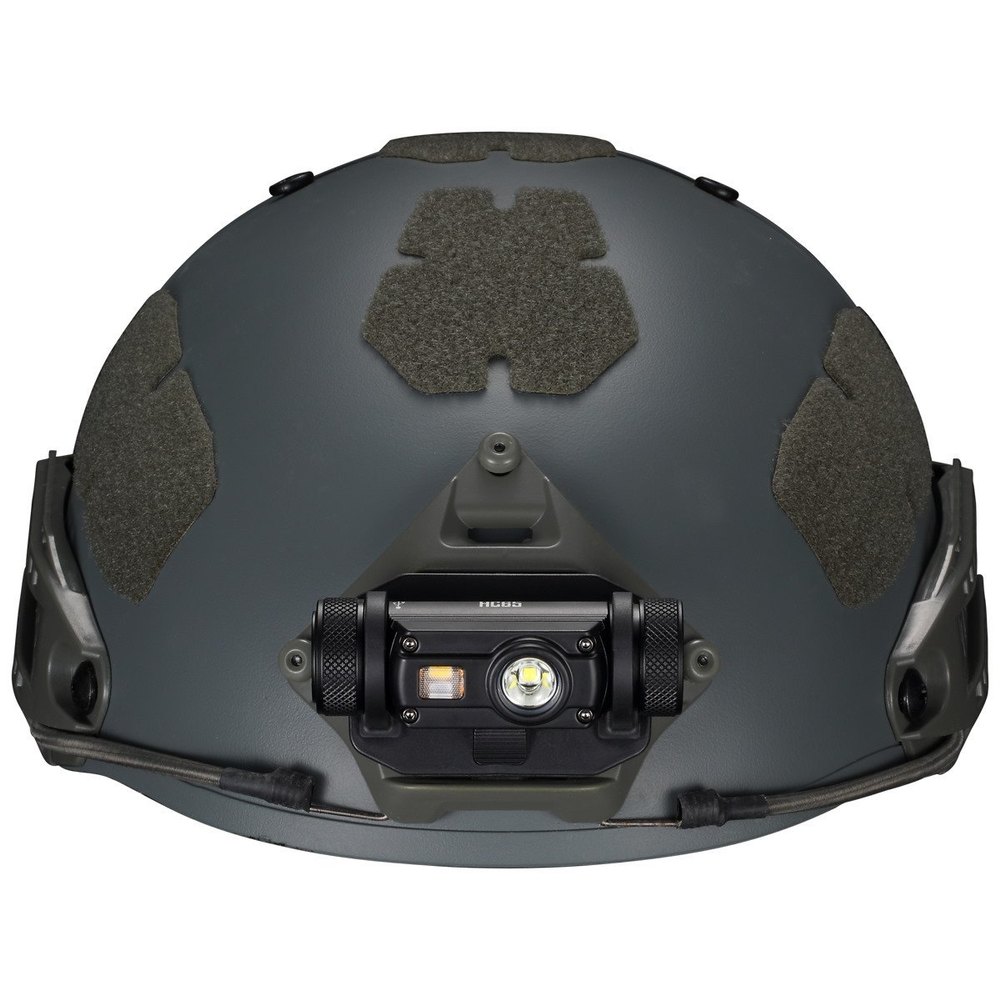 Plastic 200 Lumens Helmet Lights