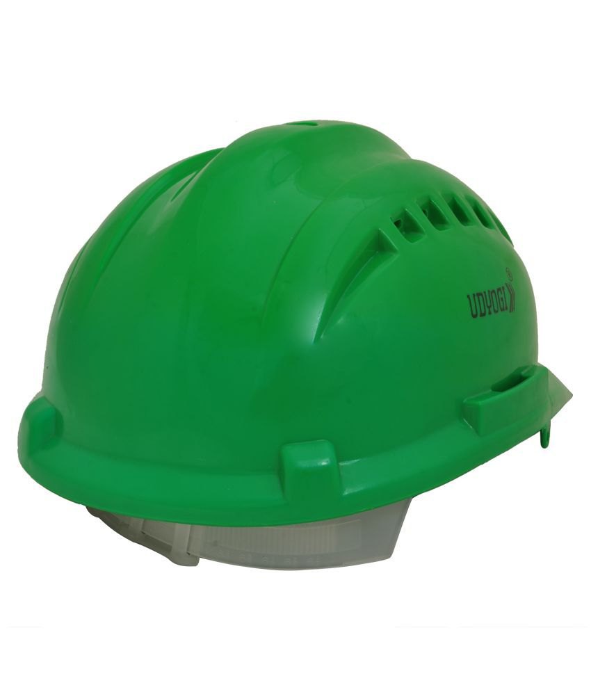 Jeetender Green Fusion Safety Helmets, Packaging Type: Box