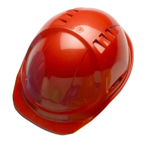 Red ABS 6000 Series Fusion Safety Helmets, For Construction, Size: 53-63cm