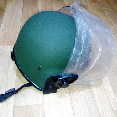 Polycarbonate Green Safety Helmet, For Industry