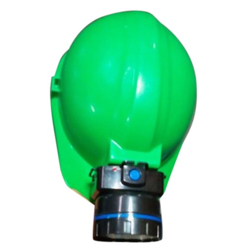 Plastic Green Torch Safety Helmet, Size: Small, Medium And Large
