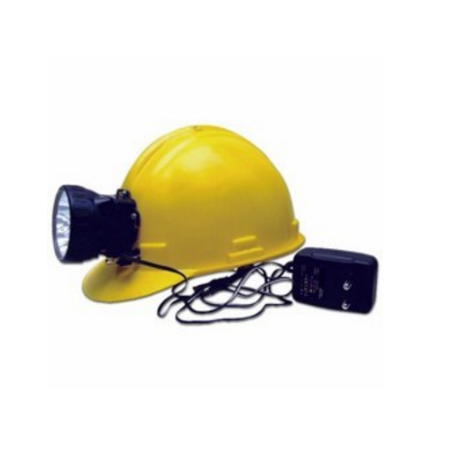 ABS Multicolor Safety Helmet with Rechargeable Torch, For Industrial, Size: Medium