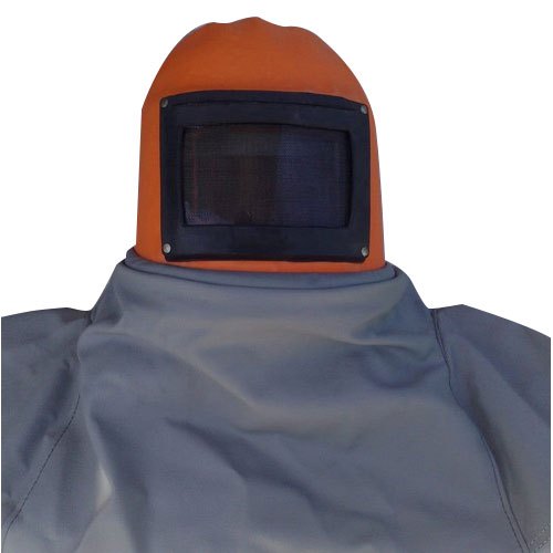 PE Sand Blasting Helmet, Size: Medium