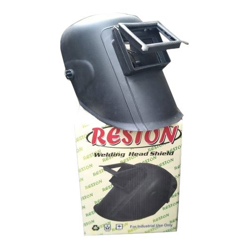 Black Fiberglass Welding Face Safety Shield, Packaging: Box, Free Size