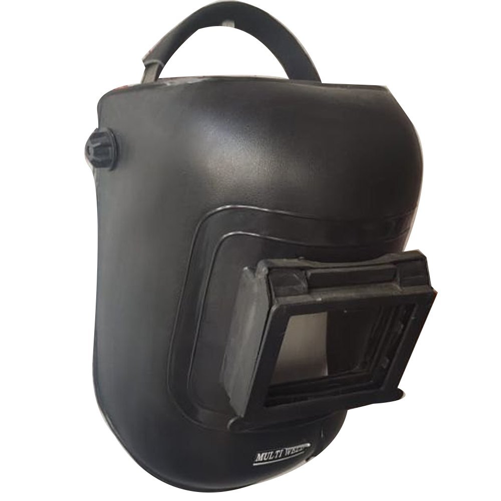 Black Plastic Welding Head Shield, For Safety