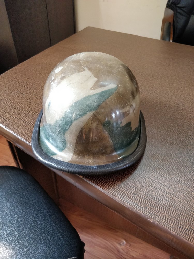 Fibertech Composites Fiber Reinforced Polymer Combat Helmet, Size: Custom