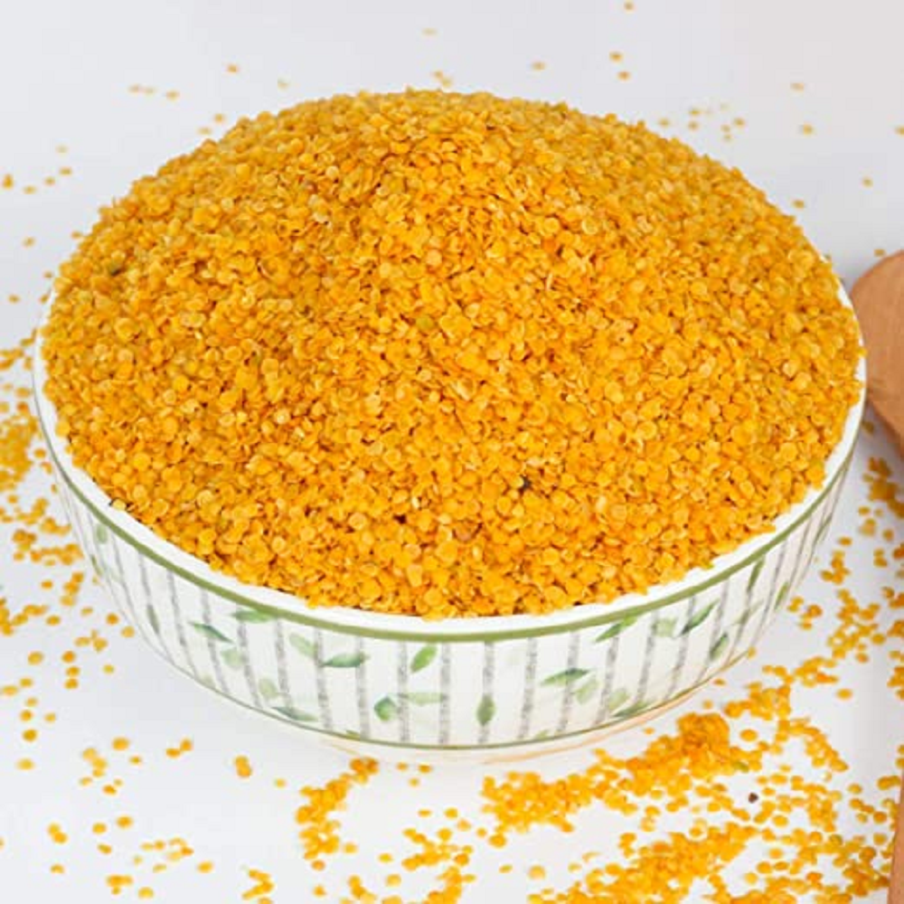 King 1 Kg Yellow Mustard Cracked Rai Kuria