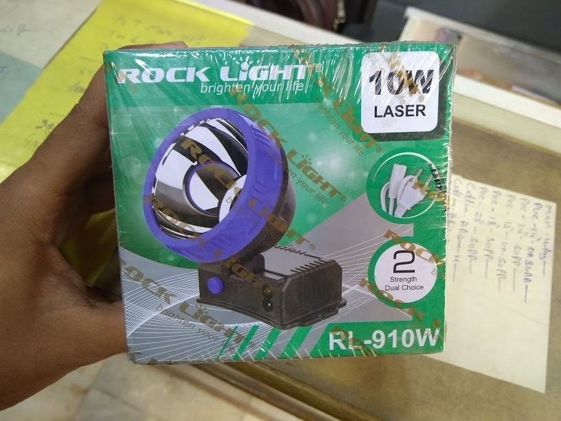 Rock-Light Rechargeable Safety Helmet LED Lamp