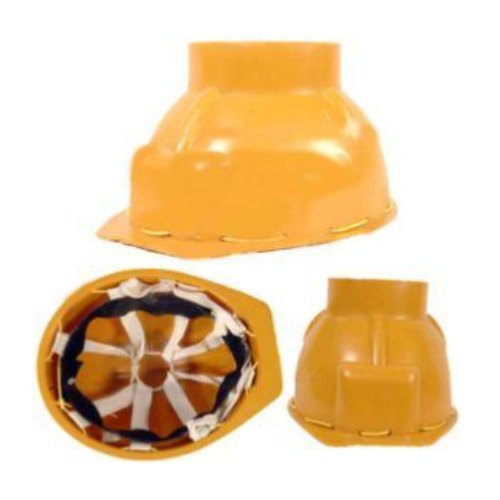 YELLOW Ladies Loader Helmet, For Safety Purpose, Size: FREE SIZE