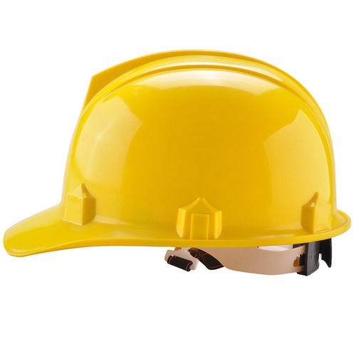 Yellow HDPE Fire Safety Helmet, Packaging Type: Box, For Industrial
