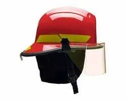 UNIVERSAL ABS Fireman Helmet, For Fire Fighting, Size: Medium