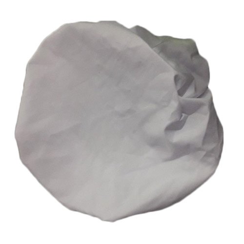 White Safety Cotton Cap, For Industrial, Size: Free Size