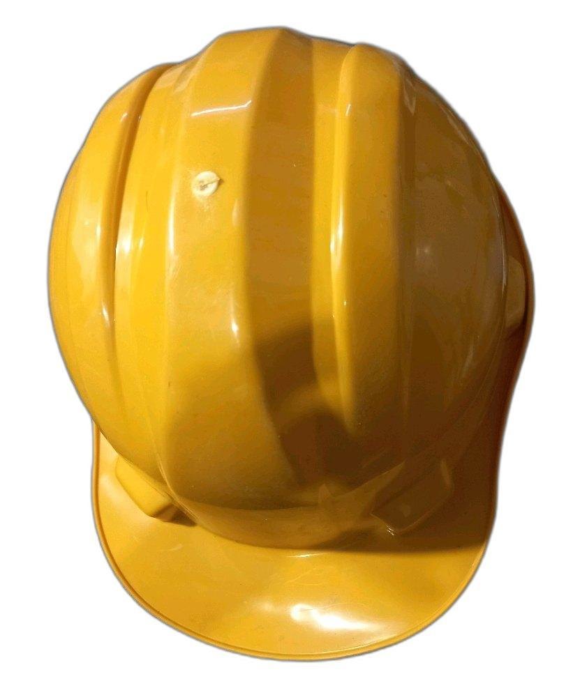 ABS Yellow Safety Cap, For Construction, Size: Medium
