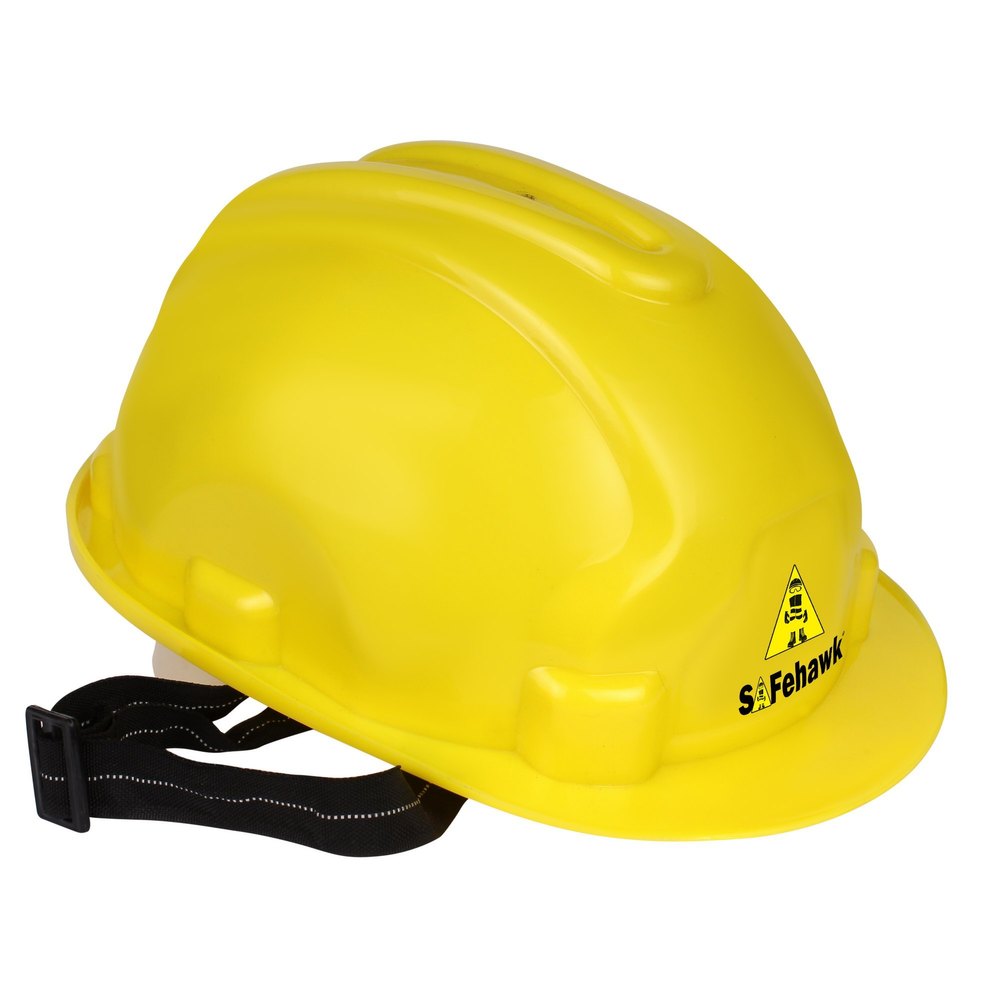 SAFEHAWK Nape Construction Site Safety Helmet, Model Name/Number: Ace, Size: STANDARD