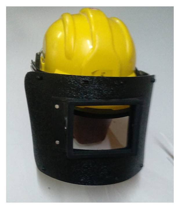 ABS DETACHABLE Helmet Attachable Welding Shield, Packaging: 36 Nos