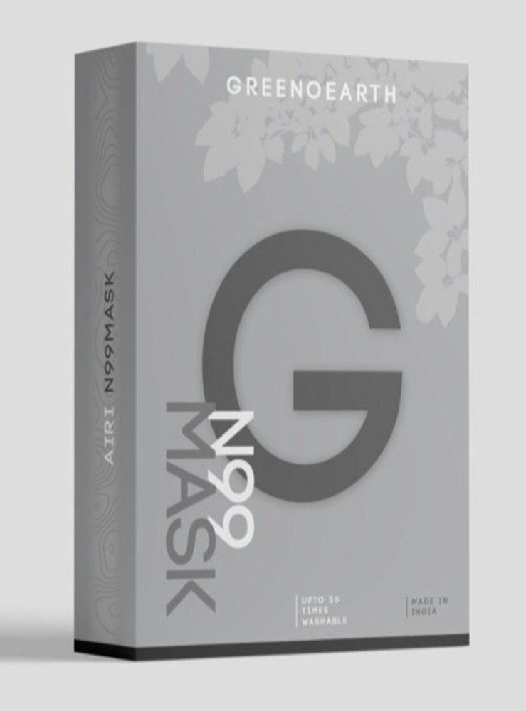 Reusable Greenoearth N99 Washable Mask, Certification: Fda Ce, Number of Layers: 4 Layers