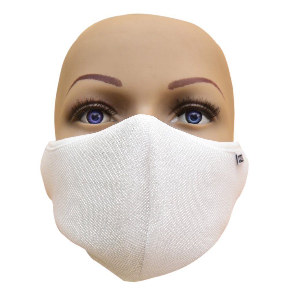 Reusable POSI+VE N99 Fog Free Face Mask White Large