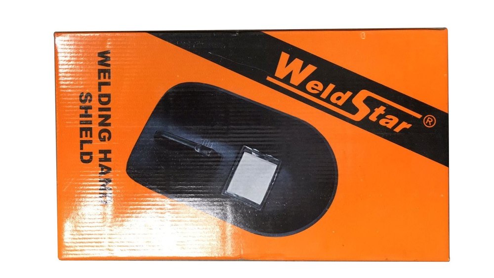 Black Fiber Safety Welding Mask, 10mm