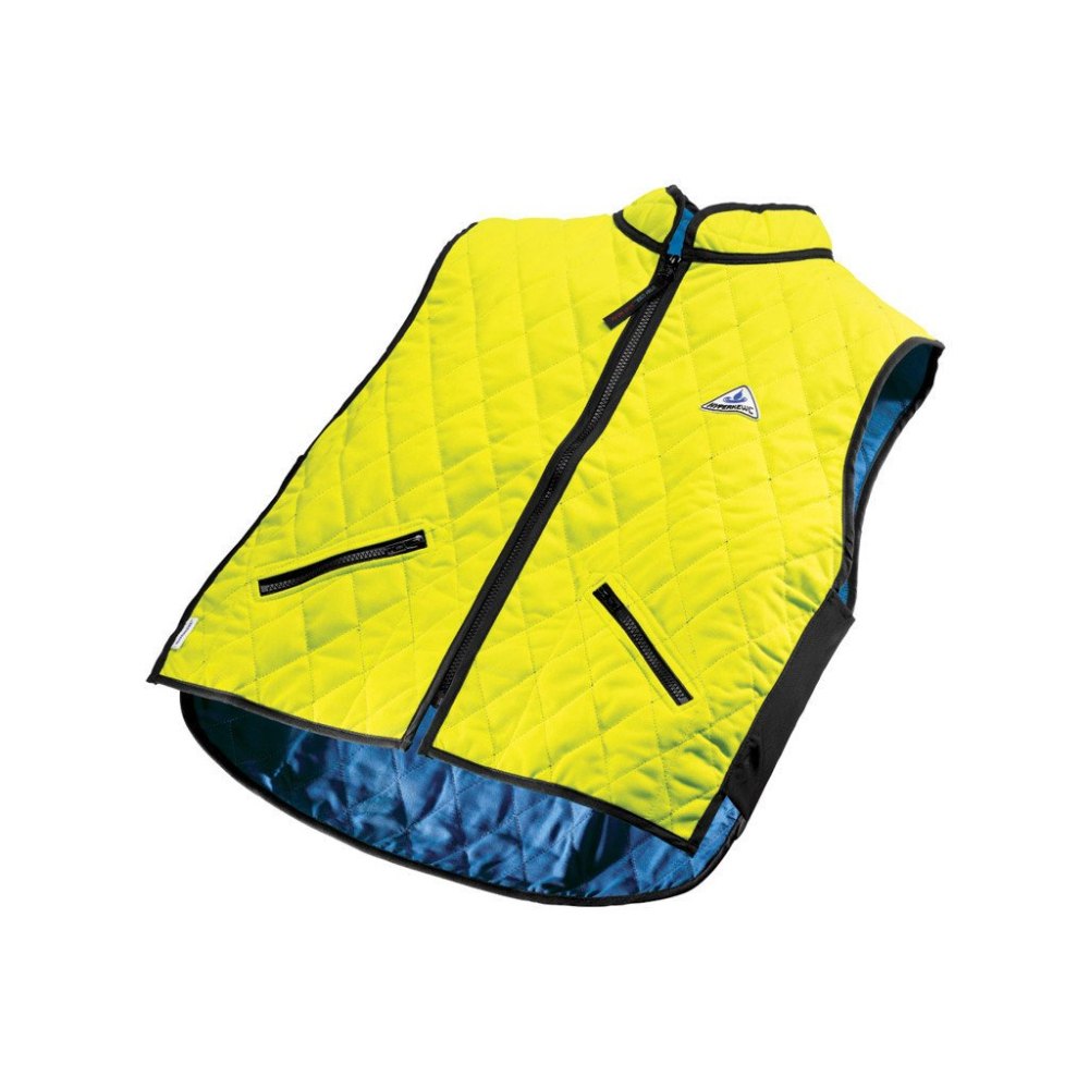 Yellow Hyperkewl Evaporative Cooling Vests