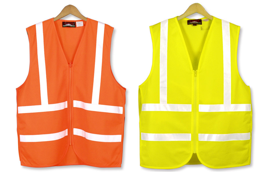 Polyester Unisex Construction Safety Vest