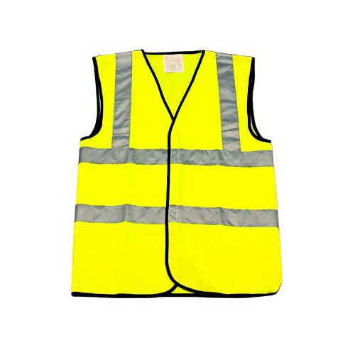 Nylon Yellow Safety Vests, for Construction