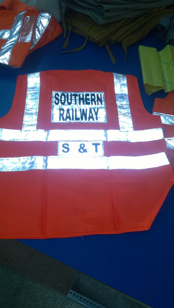 INDOLINGAL 100% CTN Safety Vest, For Sea Patrolling
