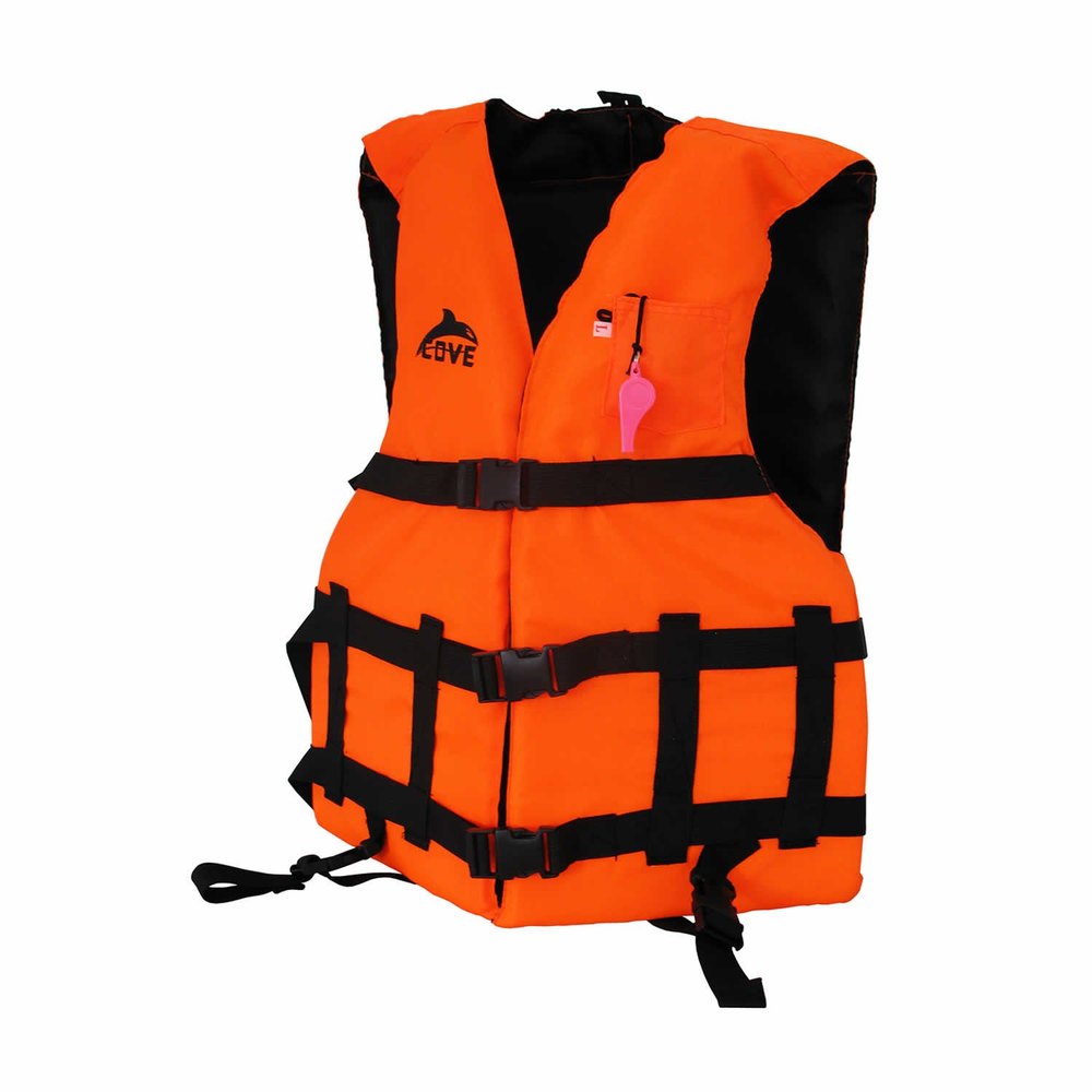 Without Sleeves Plain Life Jacket, for Construction, Size: Free Size