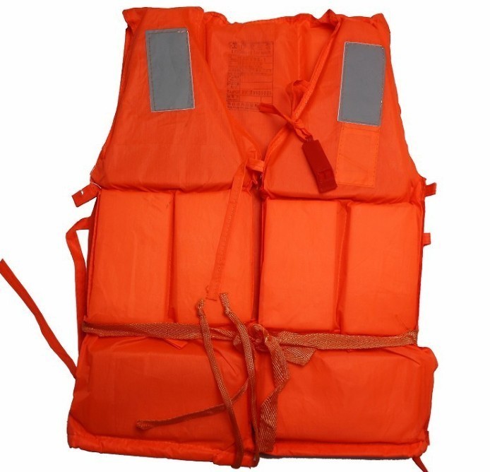 Polyester Orange Life Jacket for Construction