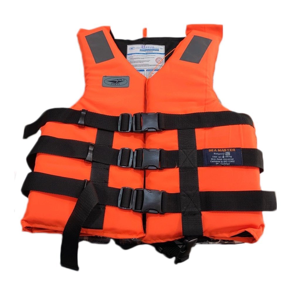 MM Techno Polyethylene Foam Orange Safety Life Jacket