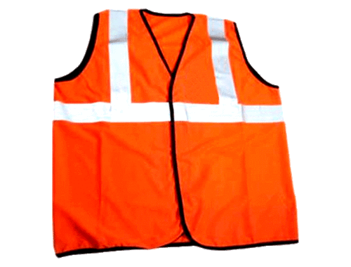 Nylon Orange Traffic Safety Vest