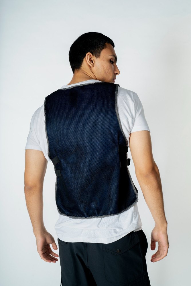 Blue Men PVA Cooling Vest, For Heat Protection