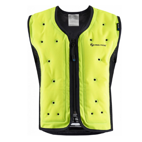 Yellow And Black ATANEQ Cooling Vest, For Construction