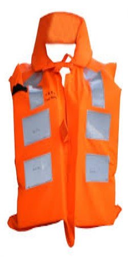Saviour Orange Life Jacket, Size: Free Size
