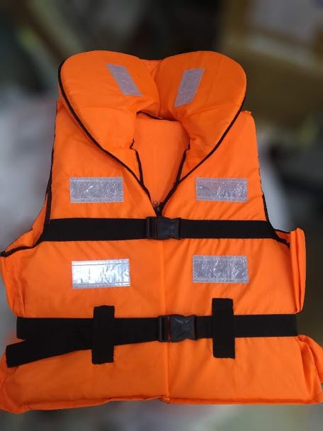 Free Size Orange Safety Life Jackets