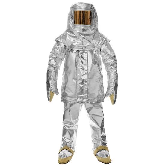 Aluminium Fire Proximity Suit, For Industies, Available Size: 7