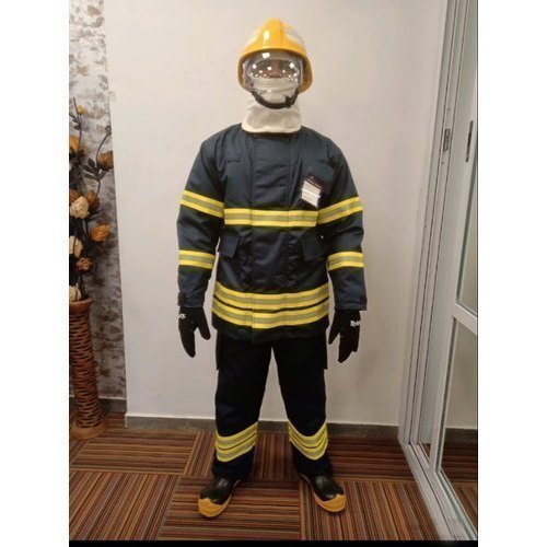 Milan Safety Nomex Firefighter Suit, Size: Large, Model Name/Number: FFS01