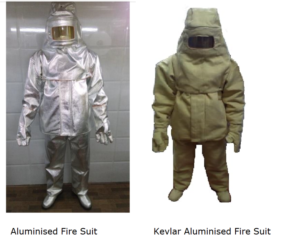 Aluminium, Kevlar Fire Proximity Suit