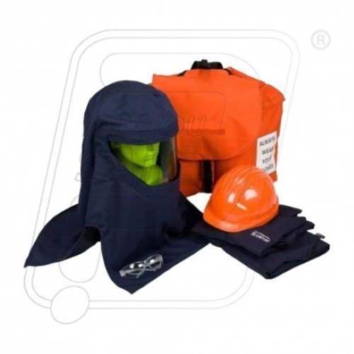 Blue Electrical Arc Flash Suit 25 Cal/Cm Honeywell, For Industrial