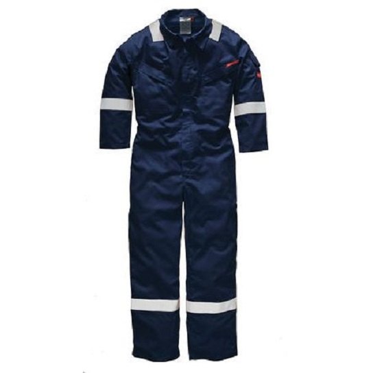 Navy Blue Safety Welding Suit, For Industrial