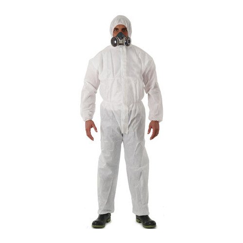 Polyester Asbestos Suit for Fire Safety, Size: Large