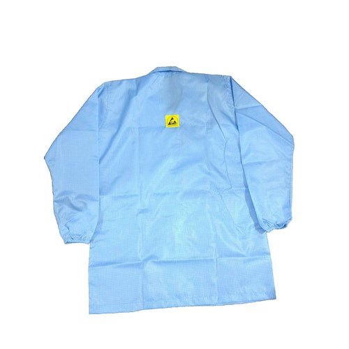 Blue/White/Green/Yellow/Pink 5mm grid line ESD Apron