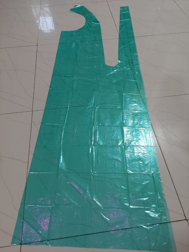 PE Disposable Plastic Apron, For Safety & Protection, Size: free size