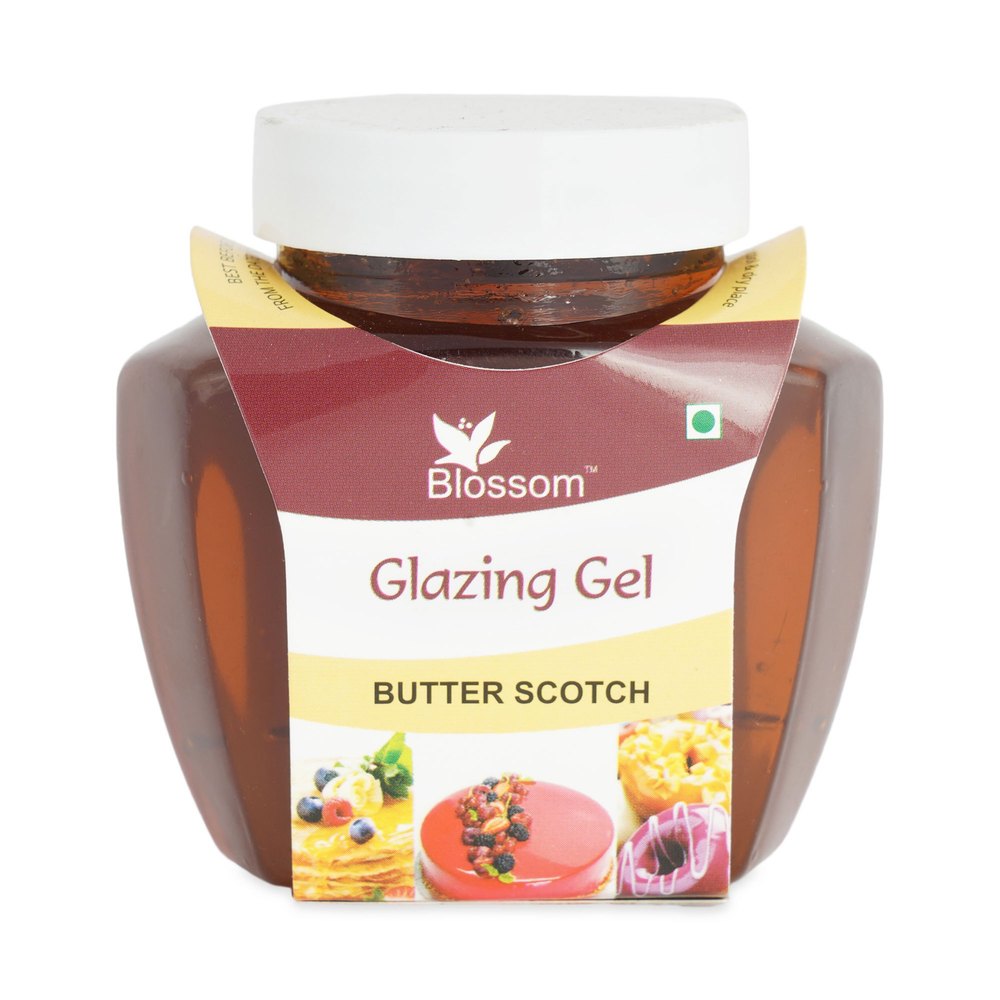 Sweet Blossom Butter Scotch Glazing Gel, For Cake Decoration, Packaging Size: 250 Gm