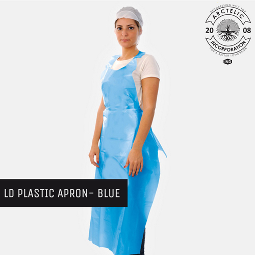 LDPE and HM PE Plain Disposable Plastic Apron, For GENERAL, Size: Universal