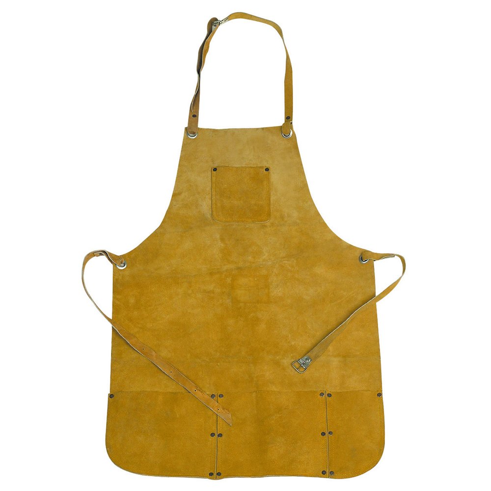 Plain Yellow Welding Leather Apron