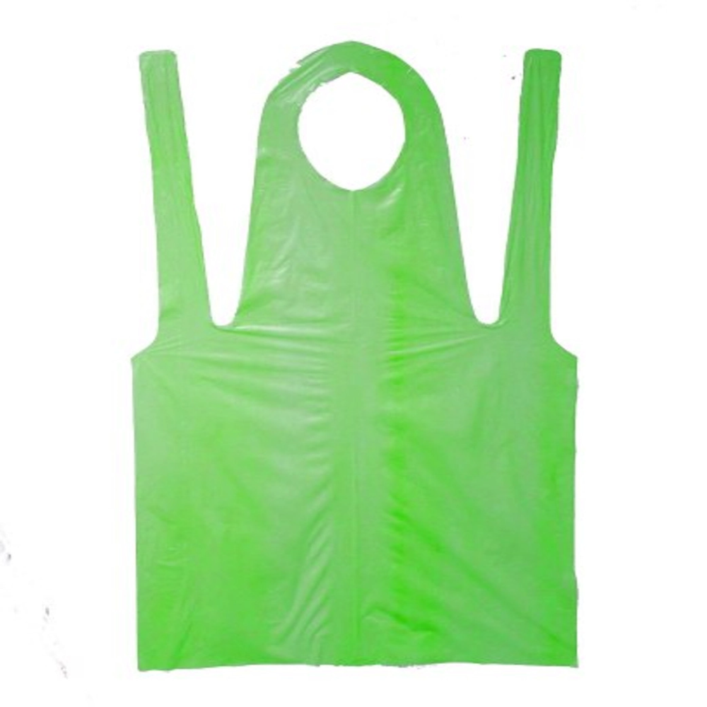 Green PE Plastic Apron, For Safety & Protection, Size: Extra Large