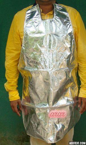 Medium Silver ARAR Aluminized Aprons, for Safety & Protection, for Blast Furnace